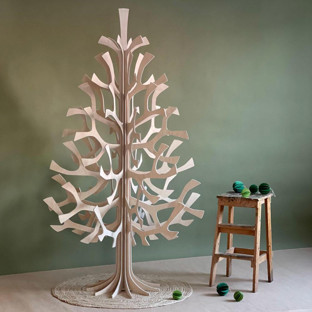 Lovi Spruce 180cm, assemblable Christmas Tree, natural wood