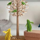 Lovi Tree 34cm with light green Minibirds