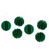 The Original Lovi Baubles 4cm, dark green, wooden 3D puzzles