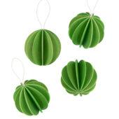 The Original Lovi Baubles 6cm, light green, wooden 3D puzzles