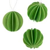 The Original Lovi Baubles, light green, wooden 3D puzzle