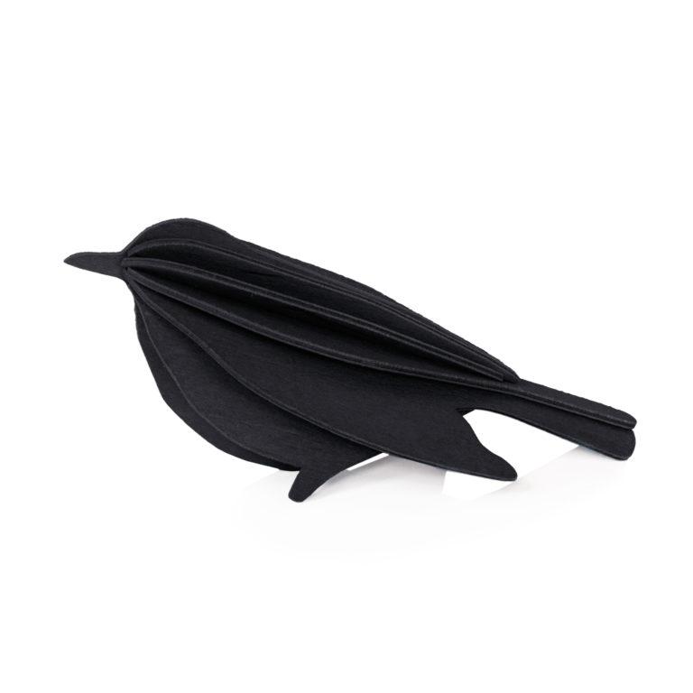 Lovi Bird, black, wooden 3D puzzle