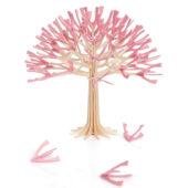 Lovi Cherry Tree 22cm, light pink, wooden 3D decoration