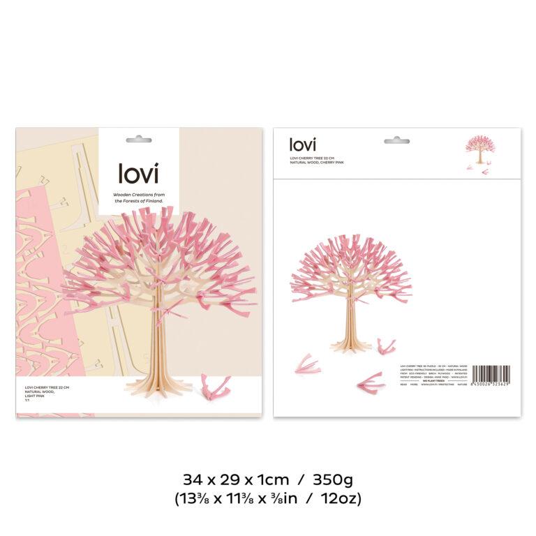 Lovi Cherry Tree 22cm, package