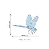 Lovi Dragonfly, wooden 3D puzzle, measures