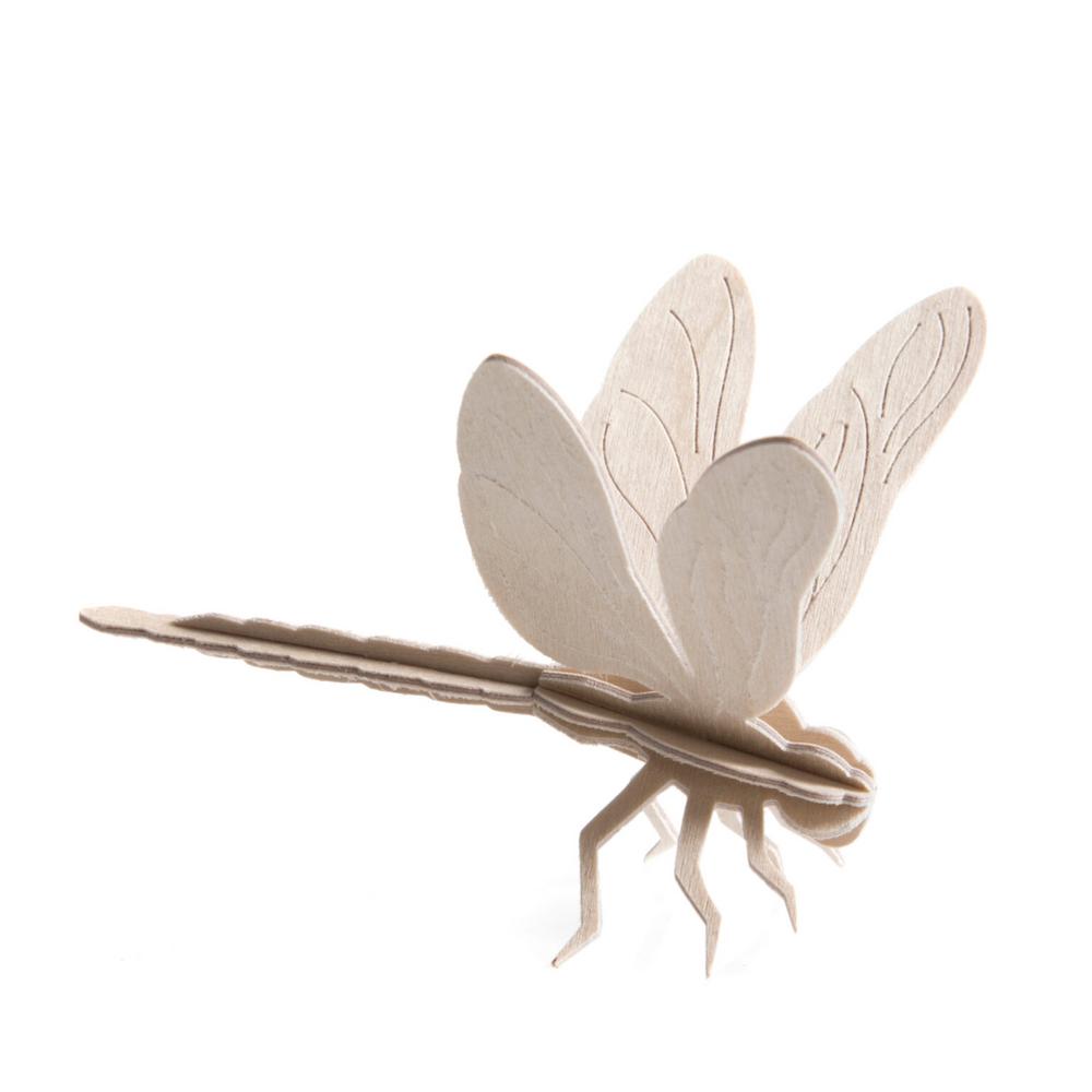 Lovi-sudenkorento, puunvärinen, koottava puinen hahmo