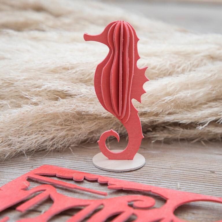 Lovi Seahorse, wooden 3D puzzle