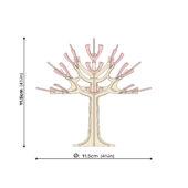 Lovi Season Tree, wooden 3D puzzle, measures