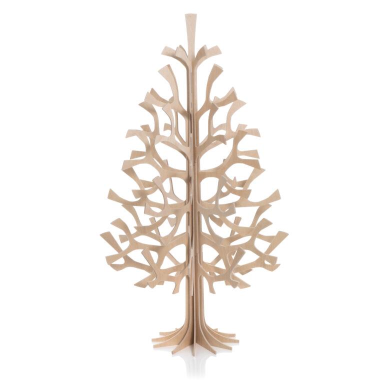 Lovi Spruce 100cm, natural wood, wooden 3D figure