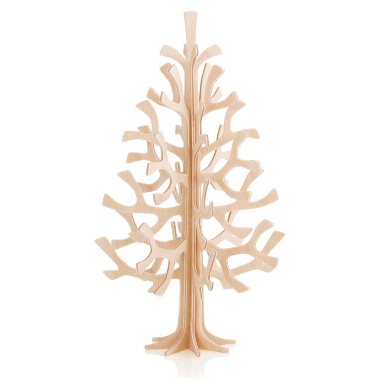 Lovi Spruce 14cm, natural wood, wooden 3D puzzle