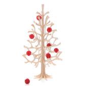 Lovi Minibaubles on Lovi Spruce 25cm, wooden 3D puzzles