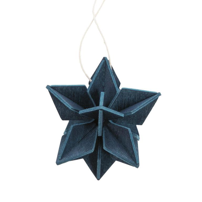 Lovi Star 5cm, dark blue, wooden 3D puzzle