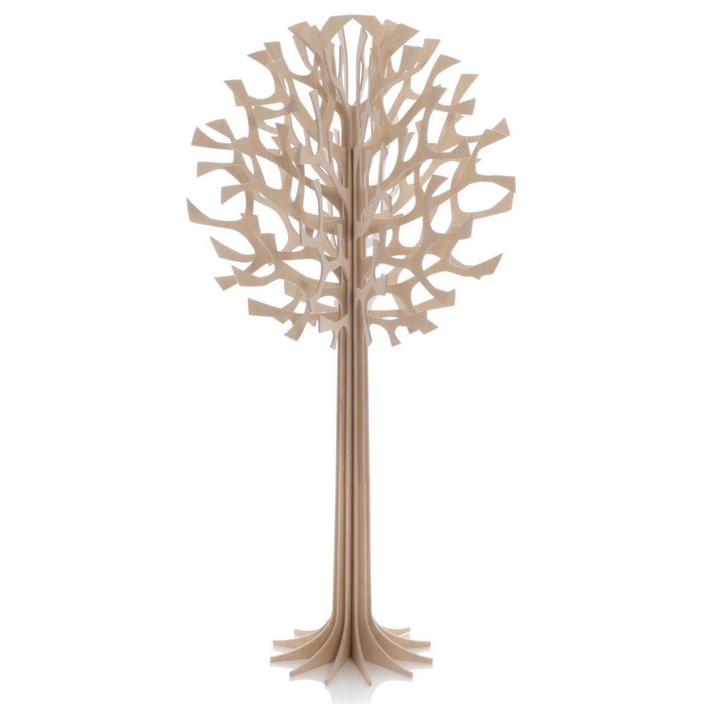 Lovi-puu 108cm, puunvärinen, kotimaisesta koivuvanerista valmistettu, koottava puu