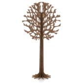 Lovi-puu 135cm, ruskea, koivuvanerista valmistettu, koottava puu