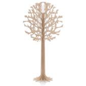 Lovi-puu 135cm, puunvärinen, koivuvanerista valmistettu, koottava puu