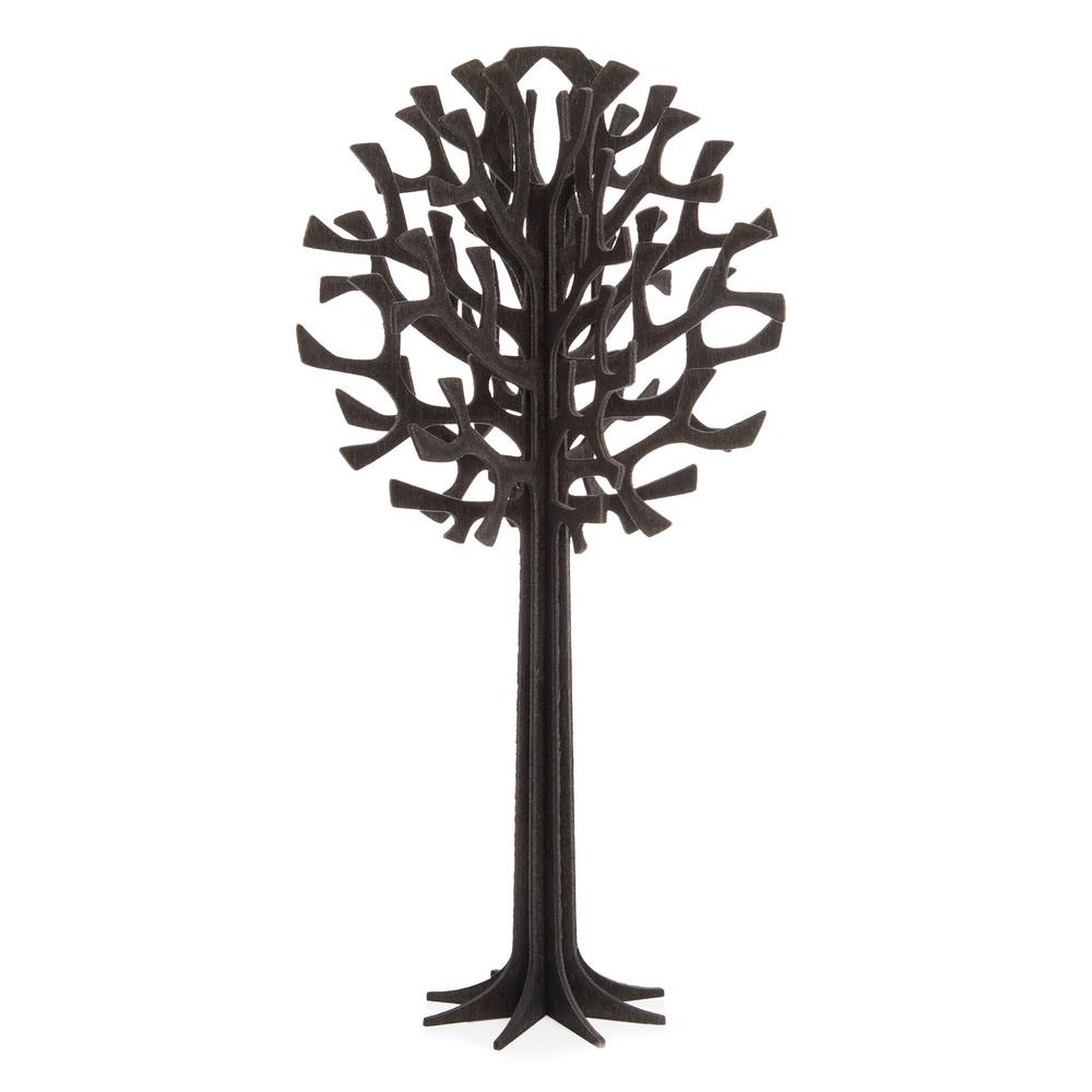 Lovi-puu 16,5cm, musta, koottava puinen hahmo