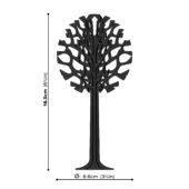 Lovi Tree 16,5cm, wooden 3D puzzle, measures