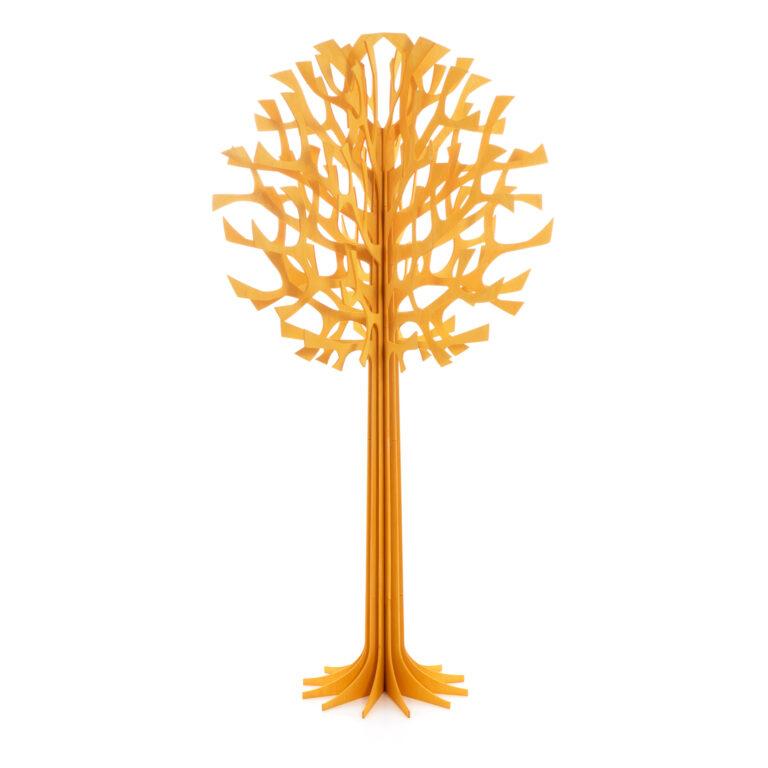 Lovi Tree 200cm, warm yellow, wooden 3D figure