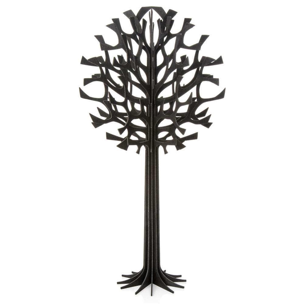 Lovi Tree 55cm, black, wooden 3D figure
