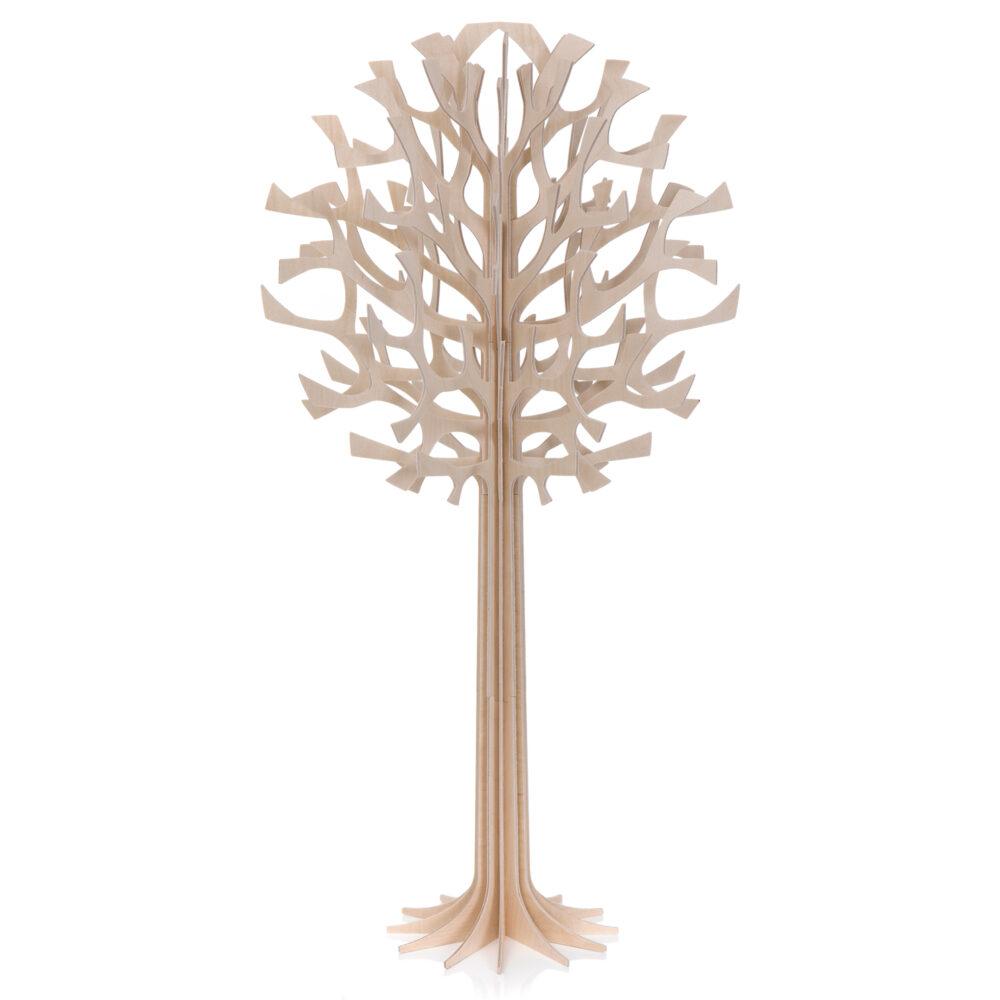 Lovi-puu 55cm, puunvärinen, koivuvanerista valmistettu koottava puu
