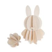 Miffy and Ball by Lovi, paint yourself, wooden 3D puzzle