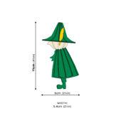 Snufkin by Lovi, wooden 3D puzzle, measures