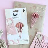 Jellyfish by Lovi, wooden decoration, assemble yourself
