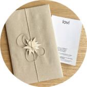 Lovi Gift Wrap Natural Star. Gift wrapping option on Lovi Online Store.