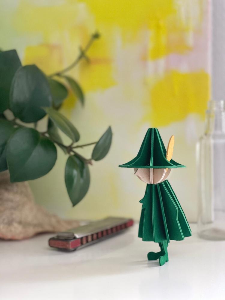 Snufkin by Lovi, wooden 3D figure