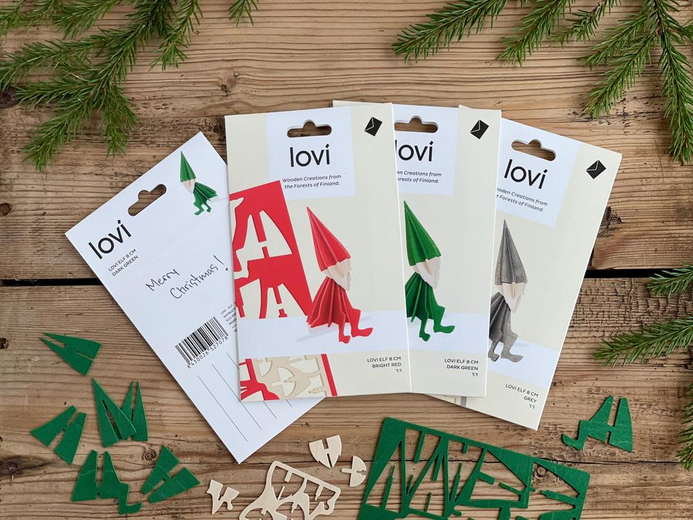 Lovi Elves are an easy-to-send corporate gift / Christmas card
