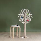 Lovi Tree 108cm with colorful Lovi Birds 12cm, wooden decorative items