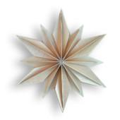 Lovi Decor Star, wooden decor star, natural wood, assemble yourself