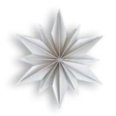 Lovi Decor Star, wooden decor star, color white, assemble yourself