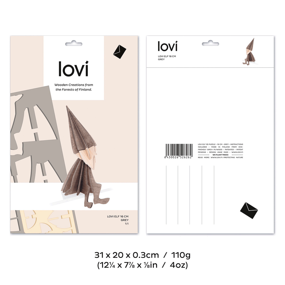 Envelope size Lovi package L